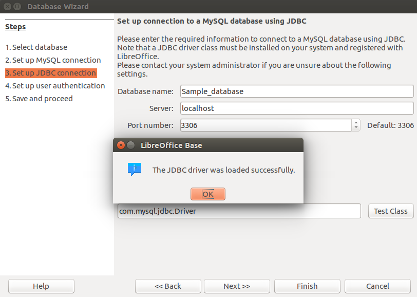mac jdbc driver for libreoffice database